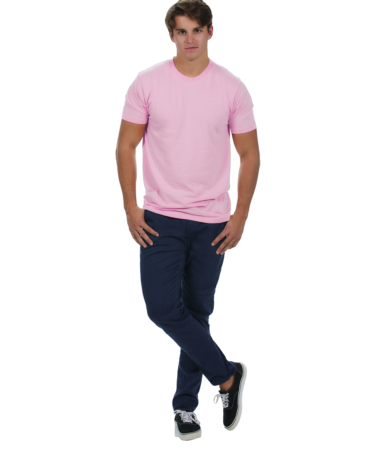 Unisex Fit Tubular Crew Neck Tee