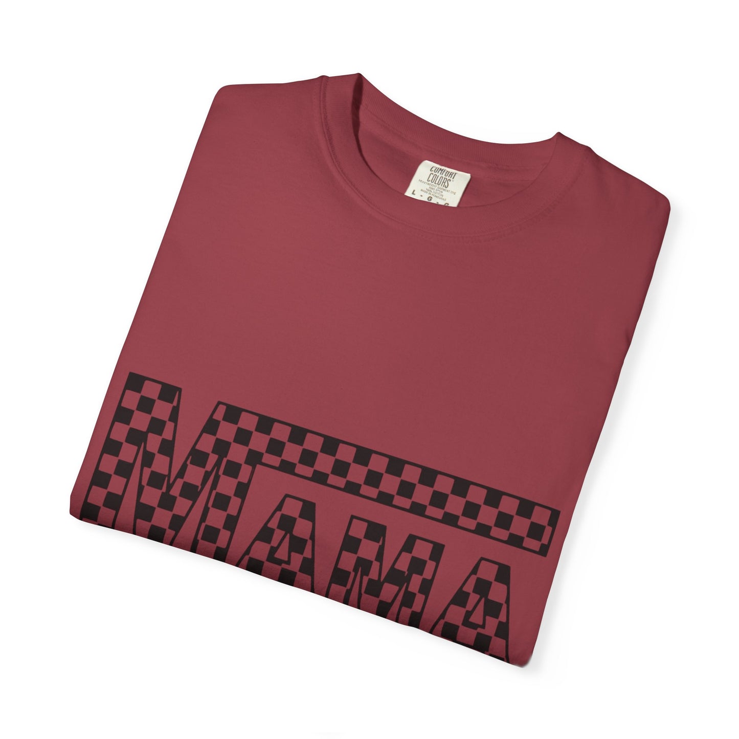 Mama Checkerboard T-Shirt for Moms, Gift for New Moms, Casual Tee, Mother’s Day Gift, Comfortable Everyday Wear