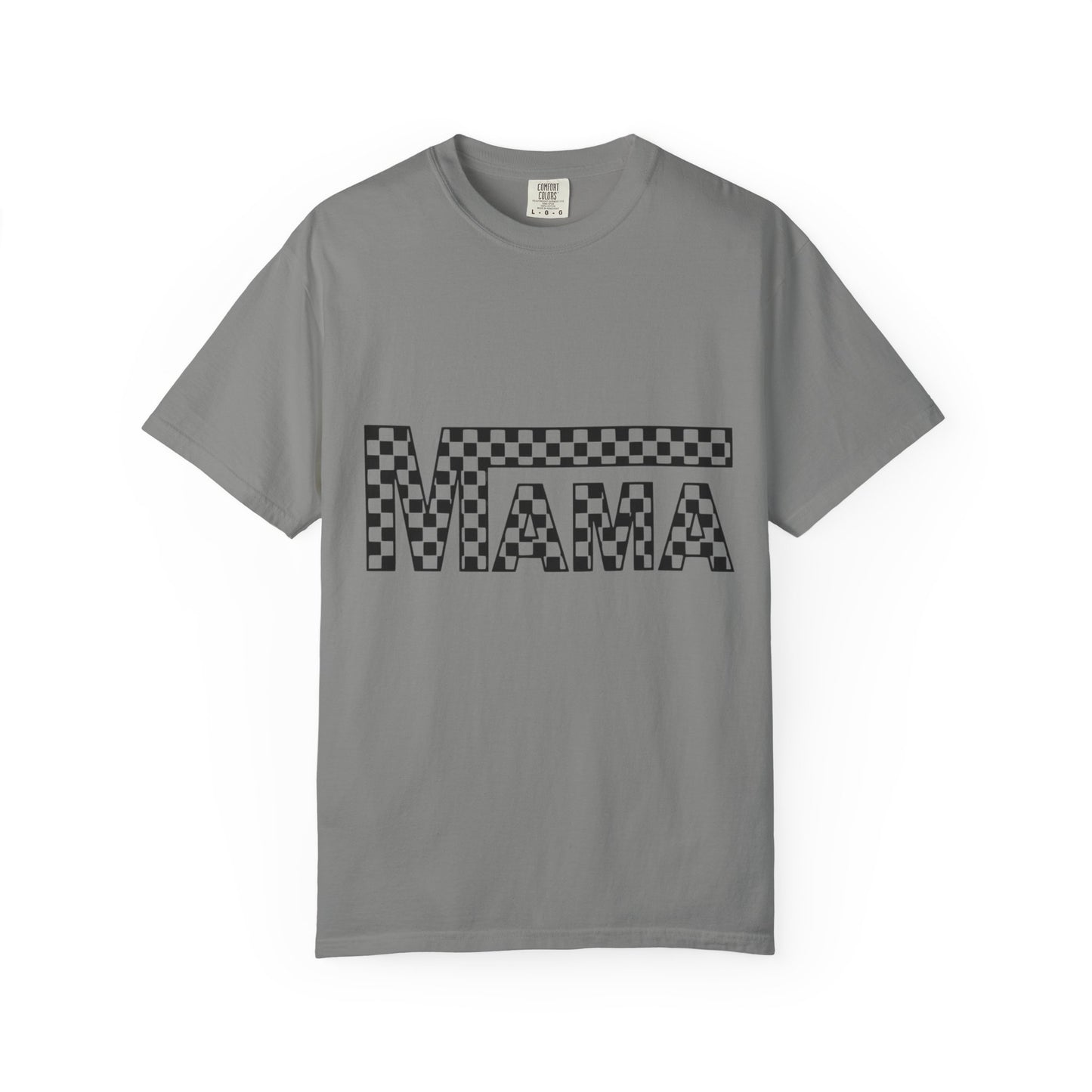 Mama Checkerboard T-Shirt for Moms, Gift for New Moms, Casual Tee, Mother’s Day Gift, Comfortable Everyday Wear