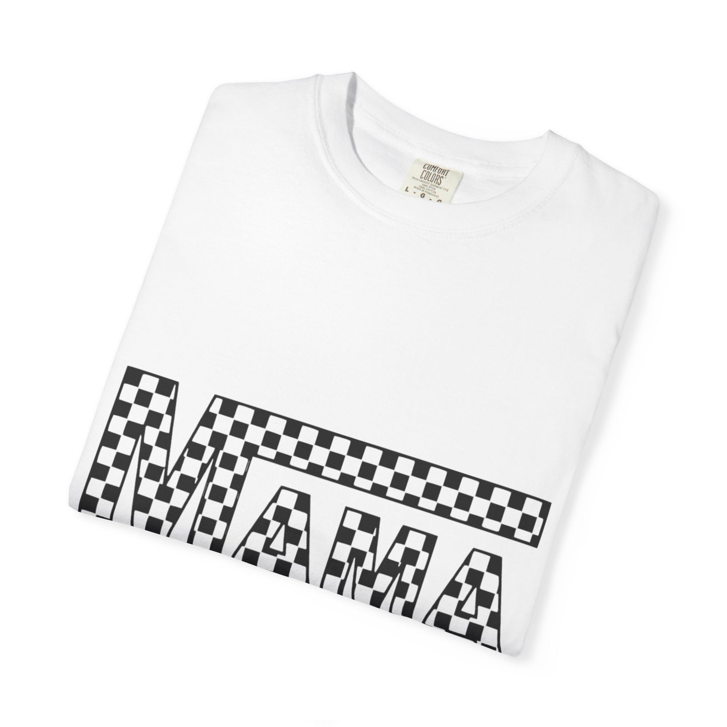 Mama Checkerboard T-Shirt for Moms, Gift for New Moms, Casual Tee, Mother’s Day Gift, Comfortable Everyday Wear