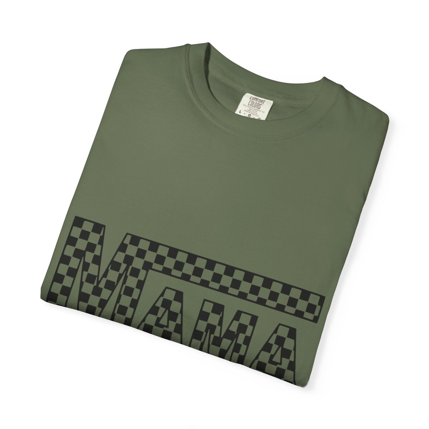 Mama Checkerboard T-Shirt for Moms, Gift for New Moms, Casual Tee, Mother’s Day Gift, Comfortable Everyday Wear