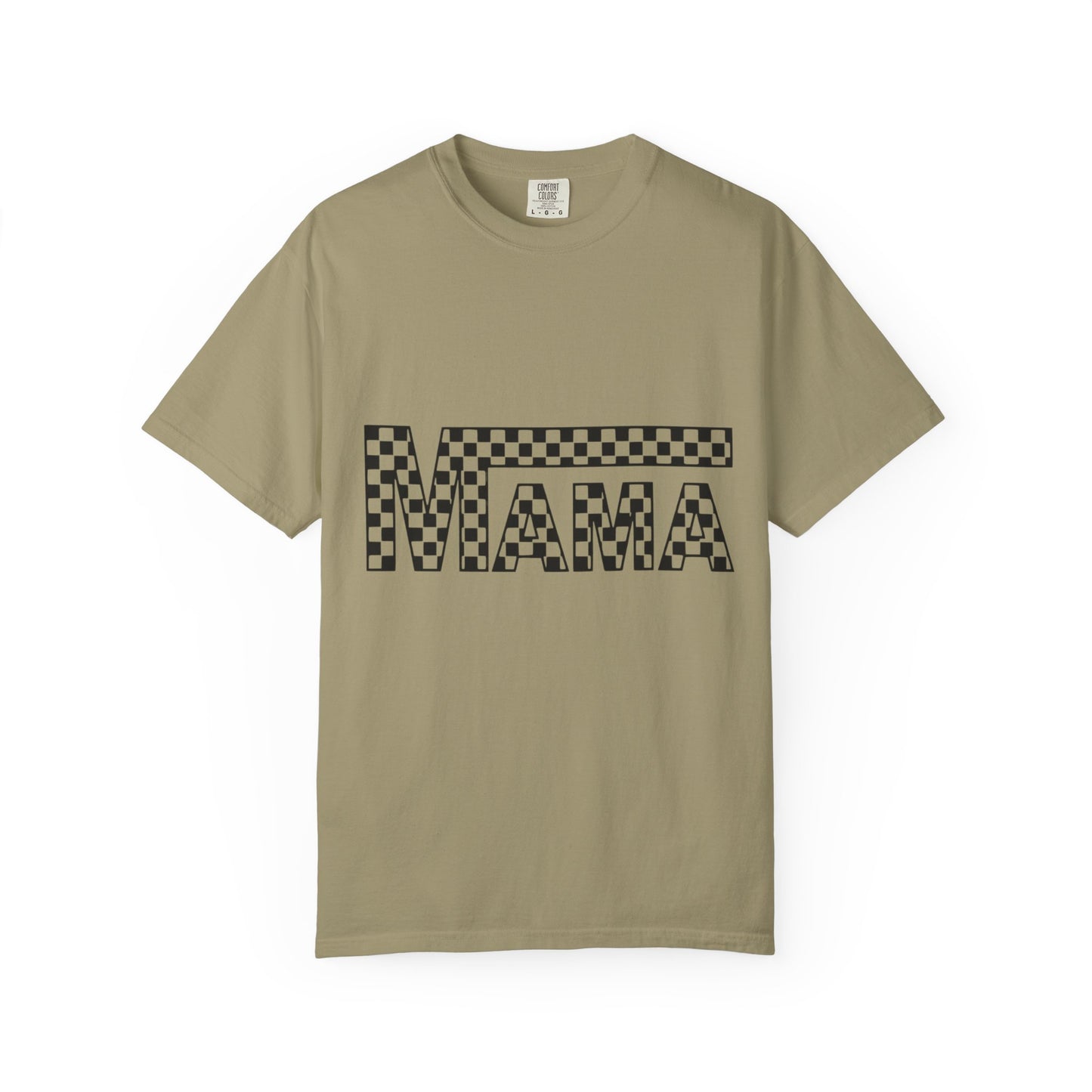 Mama Checkerboard T-Shirt for Moms, Gift for New Moms, Casual Tee, Mother’s Day Gift, Comfortable Everyday Wear