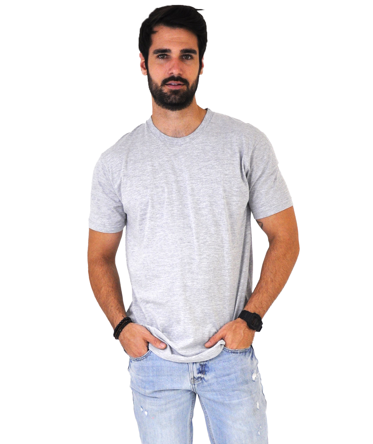 Unisex Fit Tubular Crew Neck Tee