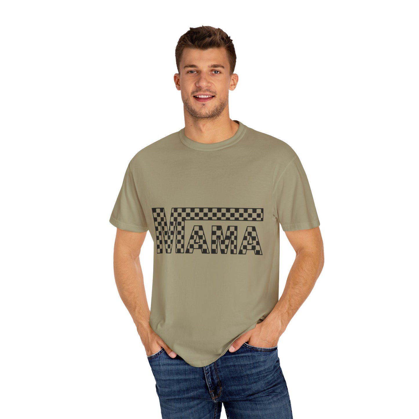 Mama Checkerboard T-Shirt for Moms, Gift for New Moms, Casual Tee, Mother’s Day Gift, Comfortable Everyday Wear
