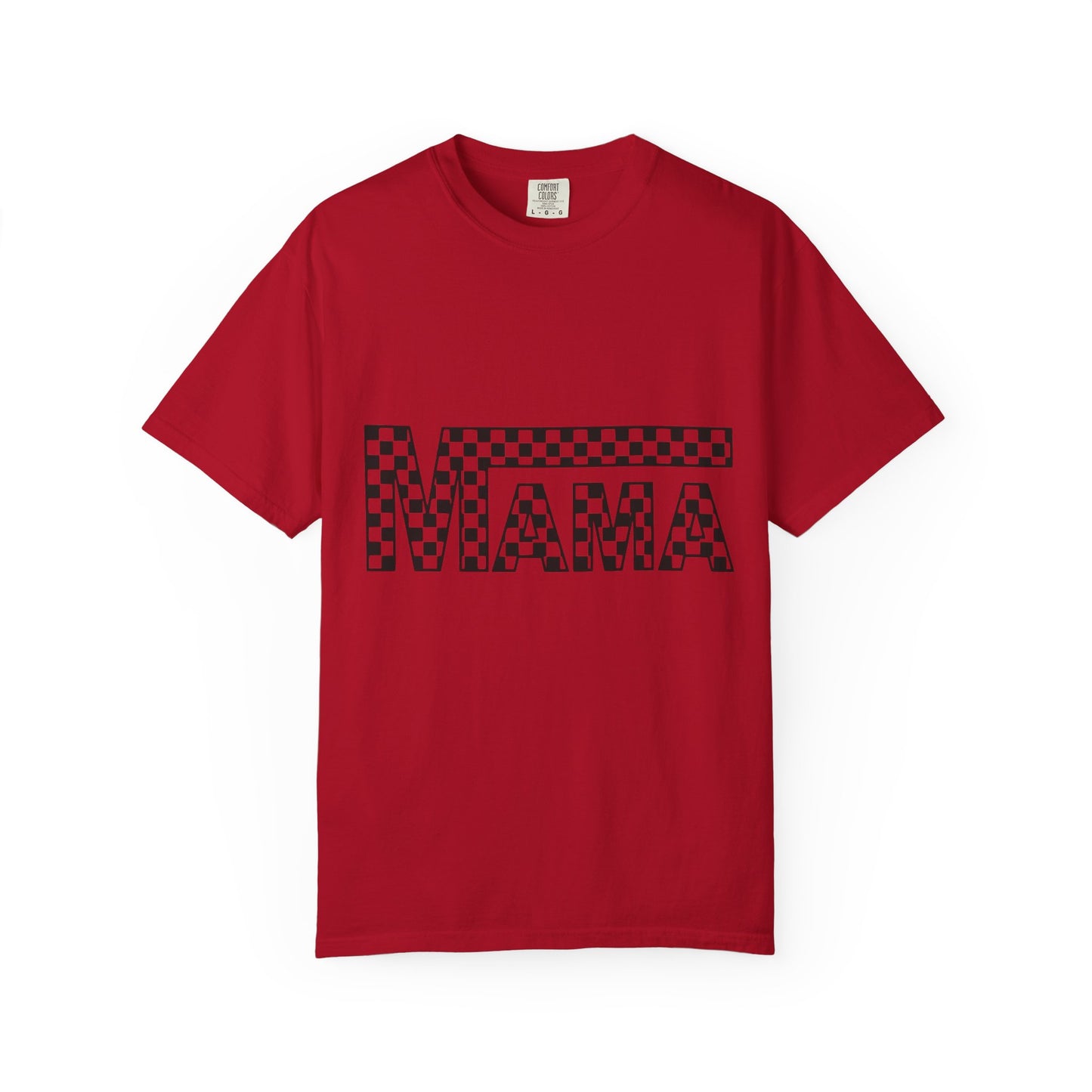 Mama Checkerboard T-Shirt for Moms, Gift for New Moms, Casual Tee, Mother’s Day Gift, Comfortable Everyday Wear
