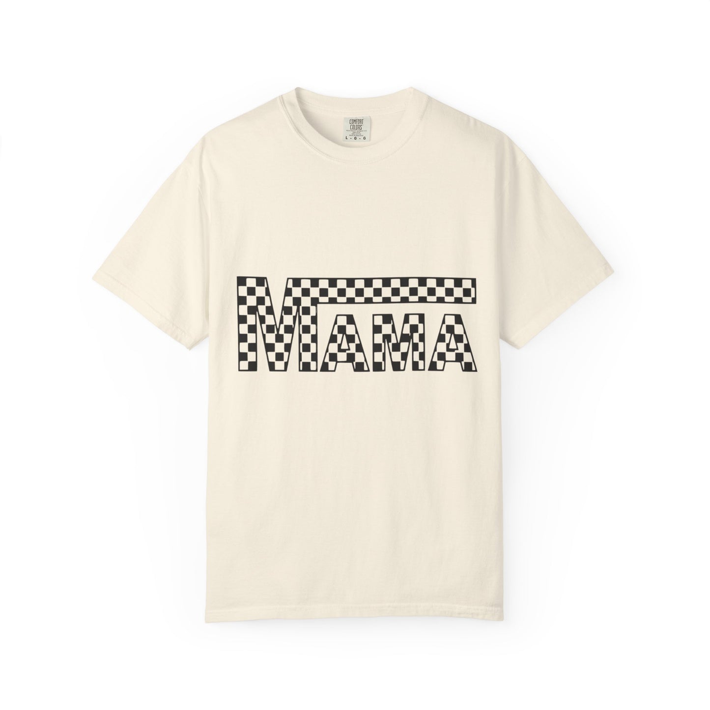 Mama Checkerboard T-Shirt for Moms, Gift for New Moms, Casual Tee, Mother’s Day Gift, Comfortable Everyday Wear
