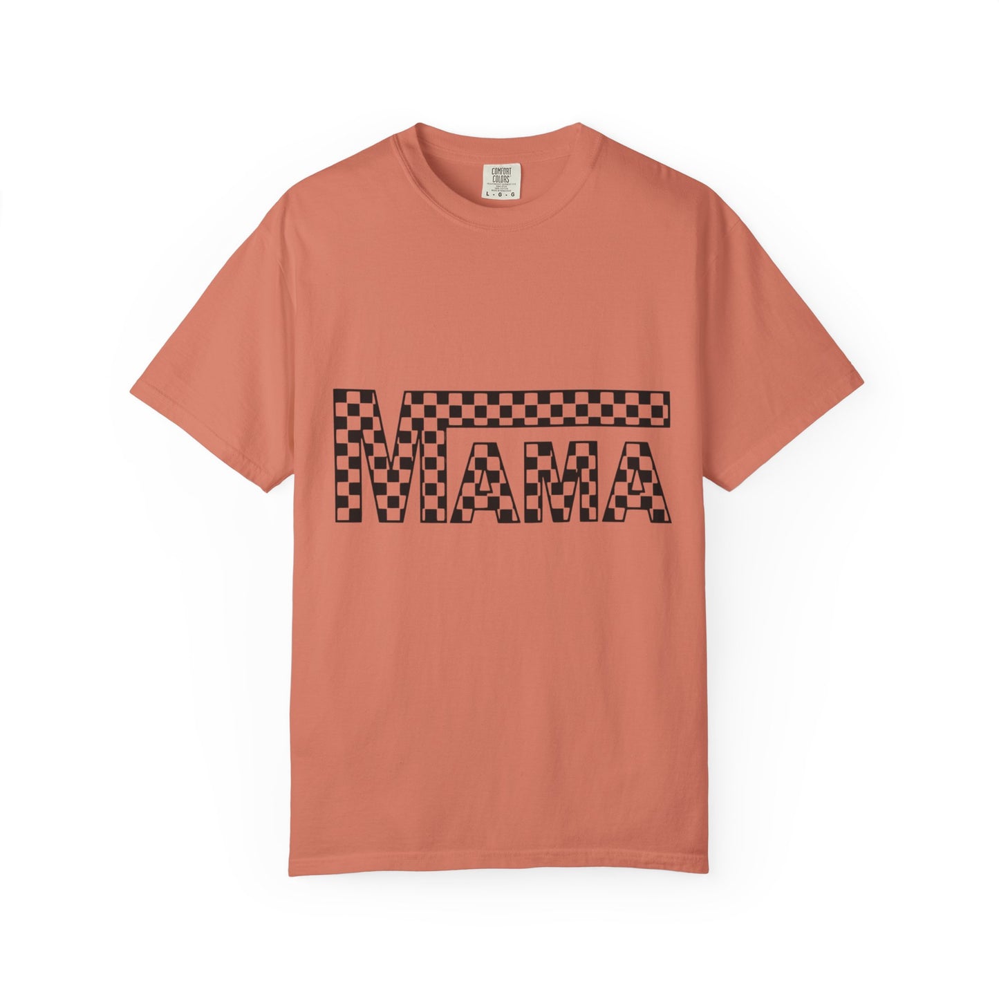 Mama Checkerboard T-Shirt for Moms, Gift for New Moms, Casual Tee, Mother’s Day Gift, Comfortable Everyday Wear