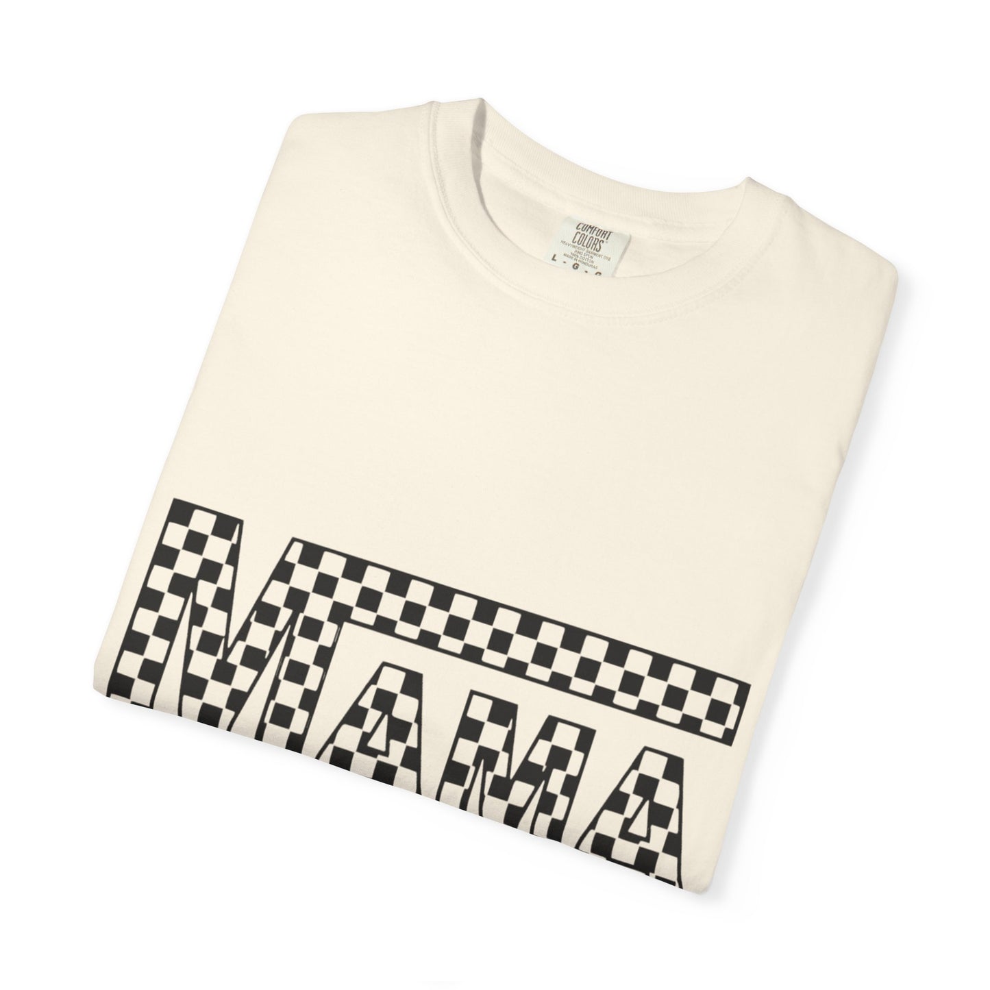 Mama Checkerboard T-Shirt for Moms, Gift for New Moms, Casual Tee, Mother’s Day Gift, Comfortable Everyday Wear