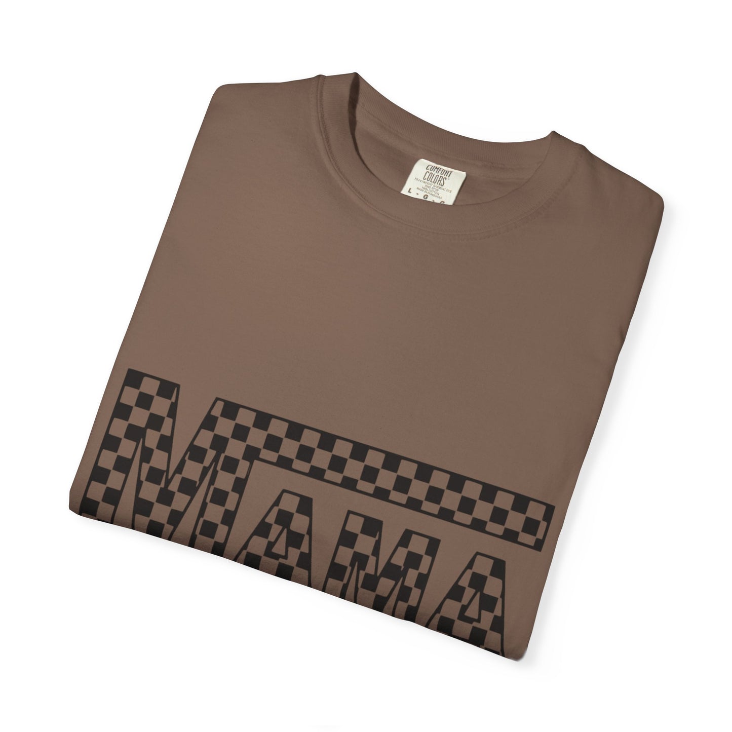 Mama Checkerboard T-Shirt for Moms, Gift for New Moms, Casual Tee, Mother’s Day Gift, Comfortable Everyday Wear