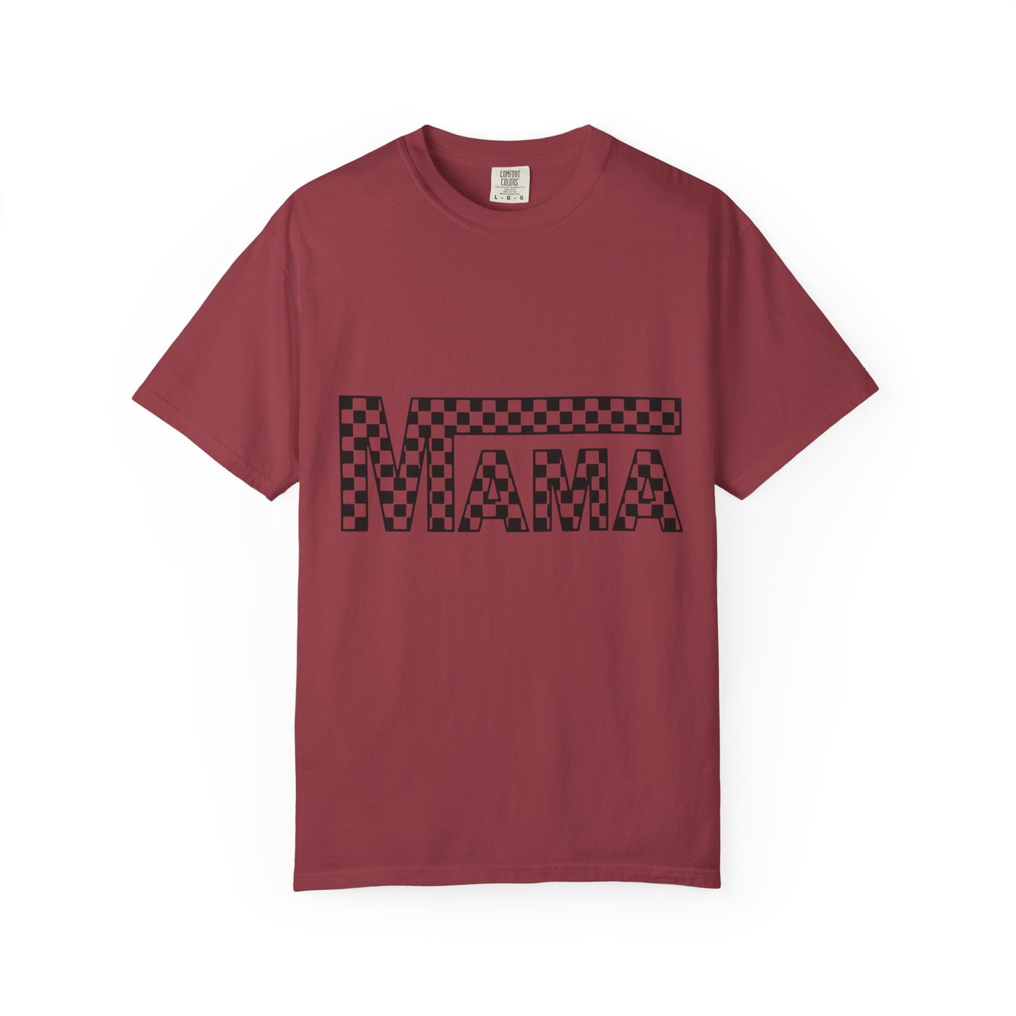 Mama Checkerboard T-Shirt for Moms, Gift for New Moms, Casual Tee, Mother’s Day Gift, Comfortable Everyday Wear