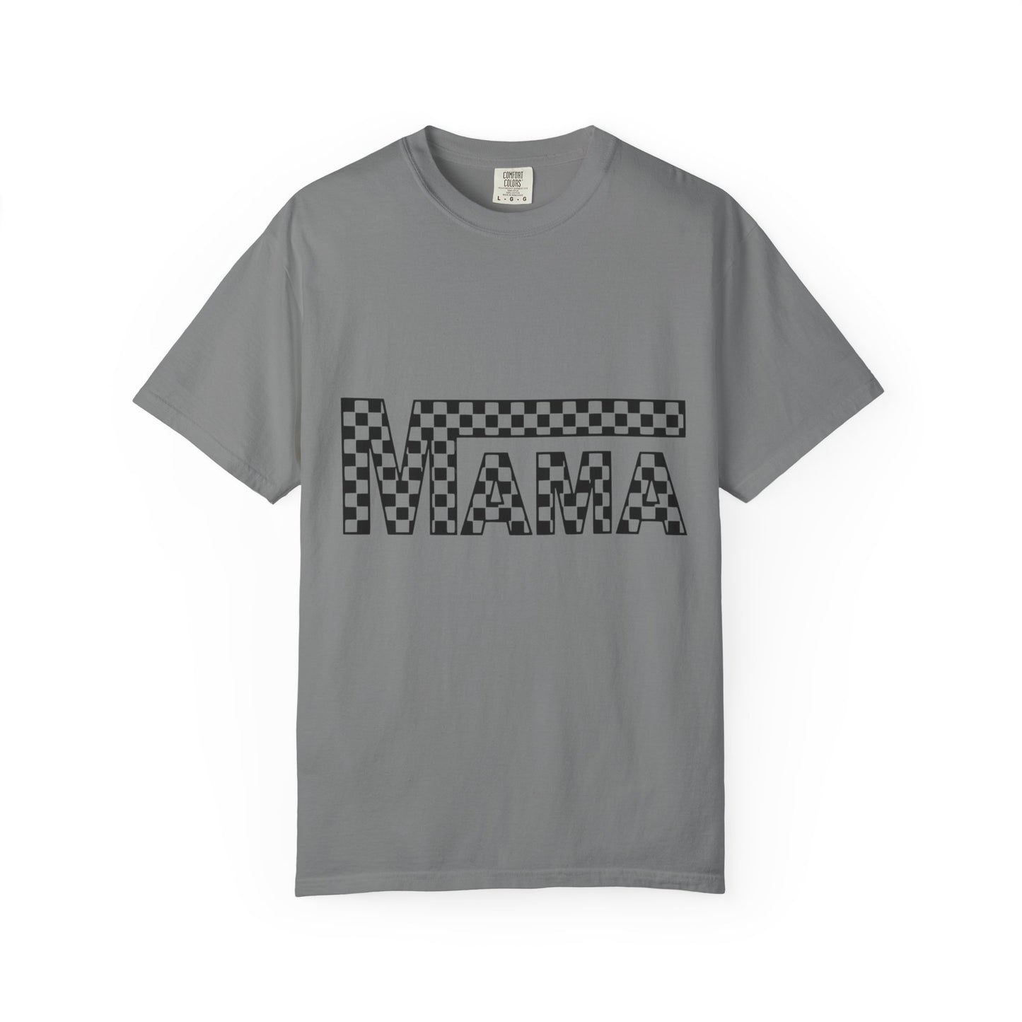 Mama Checkerboard T-Shirt for Moms, Gift for New Moms, Casual Tee, Mother’s Day Gift, Comfortable Everyday Wear