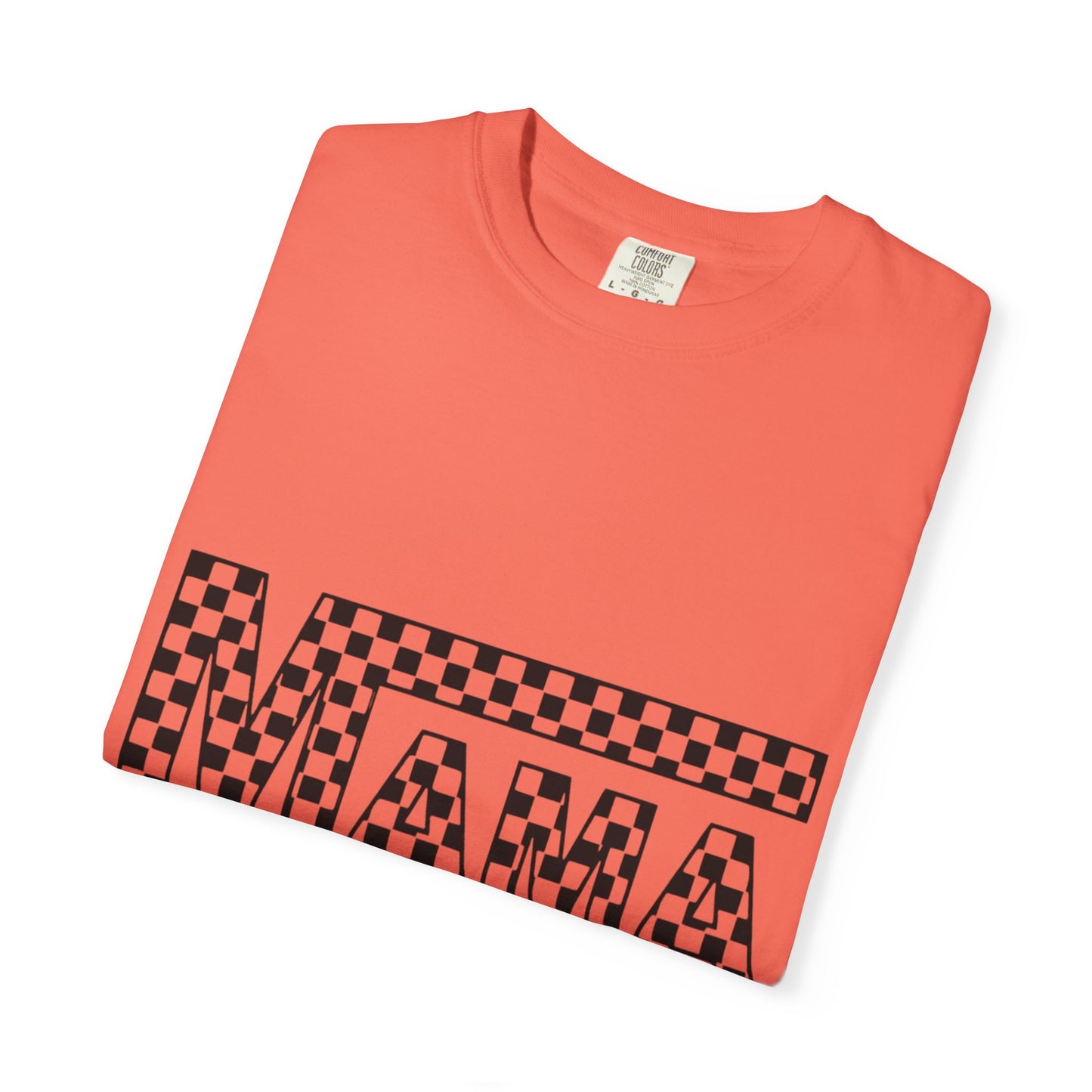 Mama Checkerboard T-Shirt for Moms, Gift for New Moms, Casual Tee, Mother’s Day Gift, Comfortable Everyday Wear