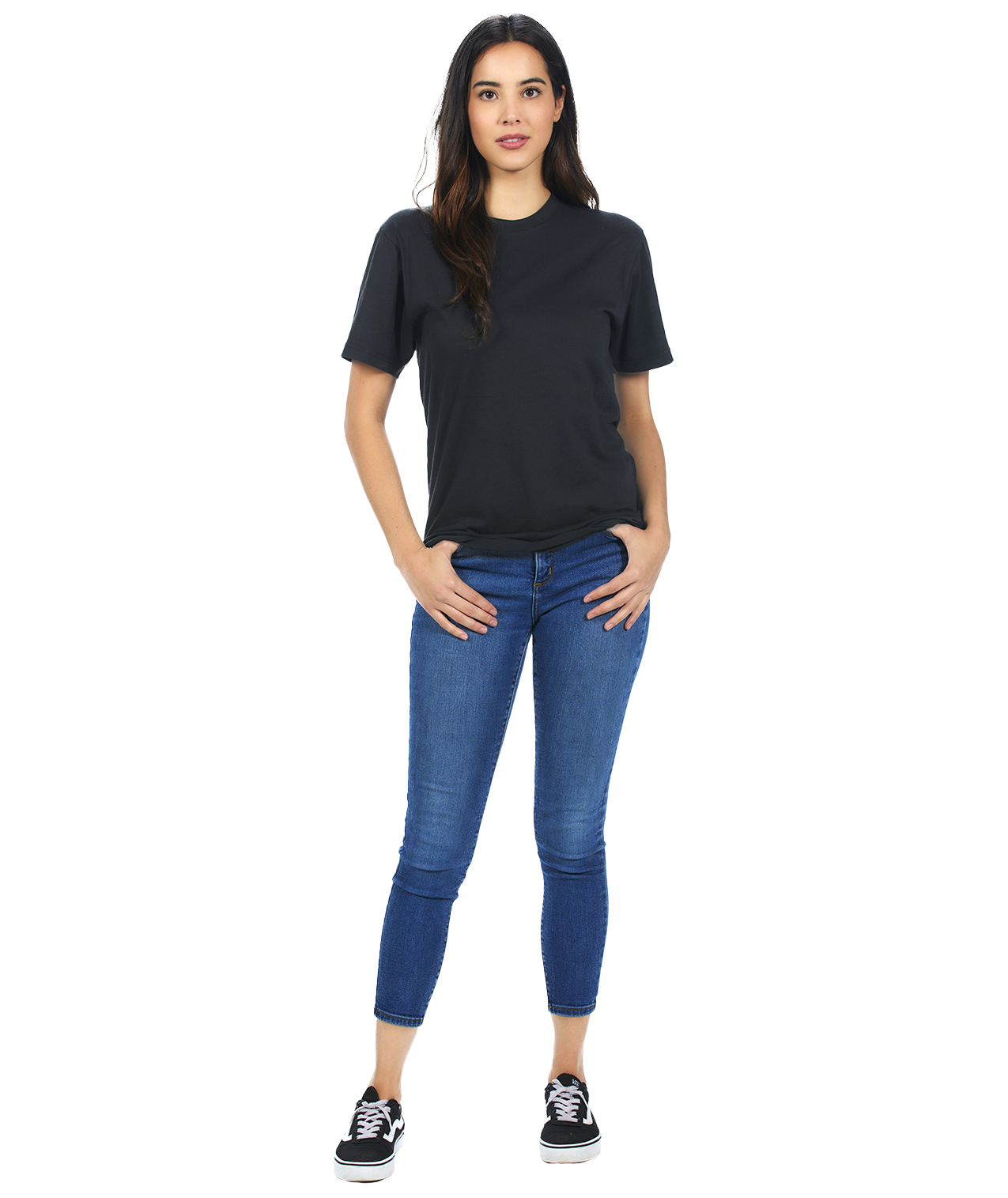 Unisex Fit Tubular Crew Neck Tee