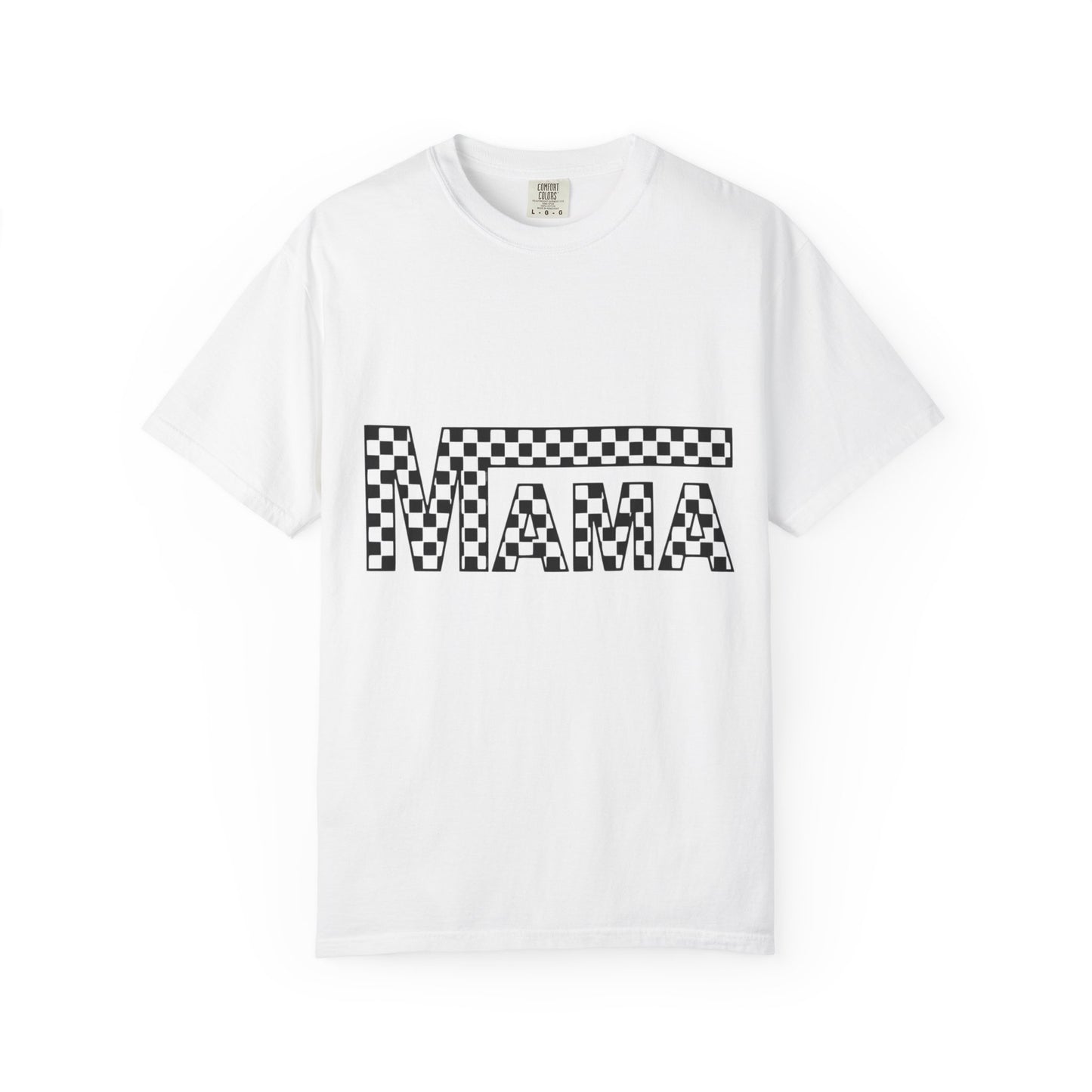 Mama Checkerboard T-Shirt for Moms, Gift for New Moms, Casual Tee, Mother’s Day Gift, Comfortable Everyday Wear