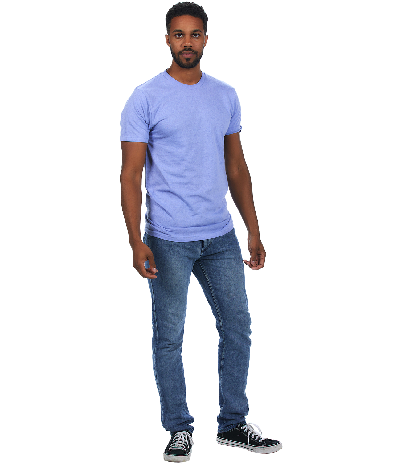 Unisex Fit Tubular Crew Neck Tee