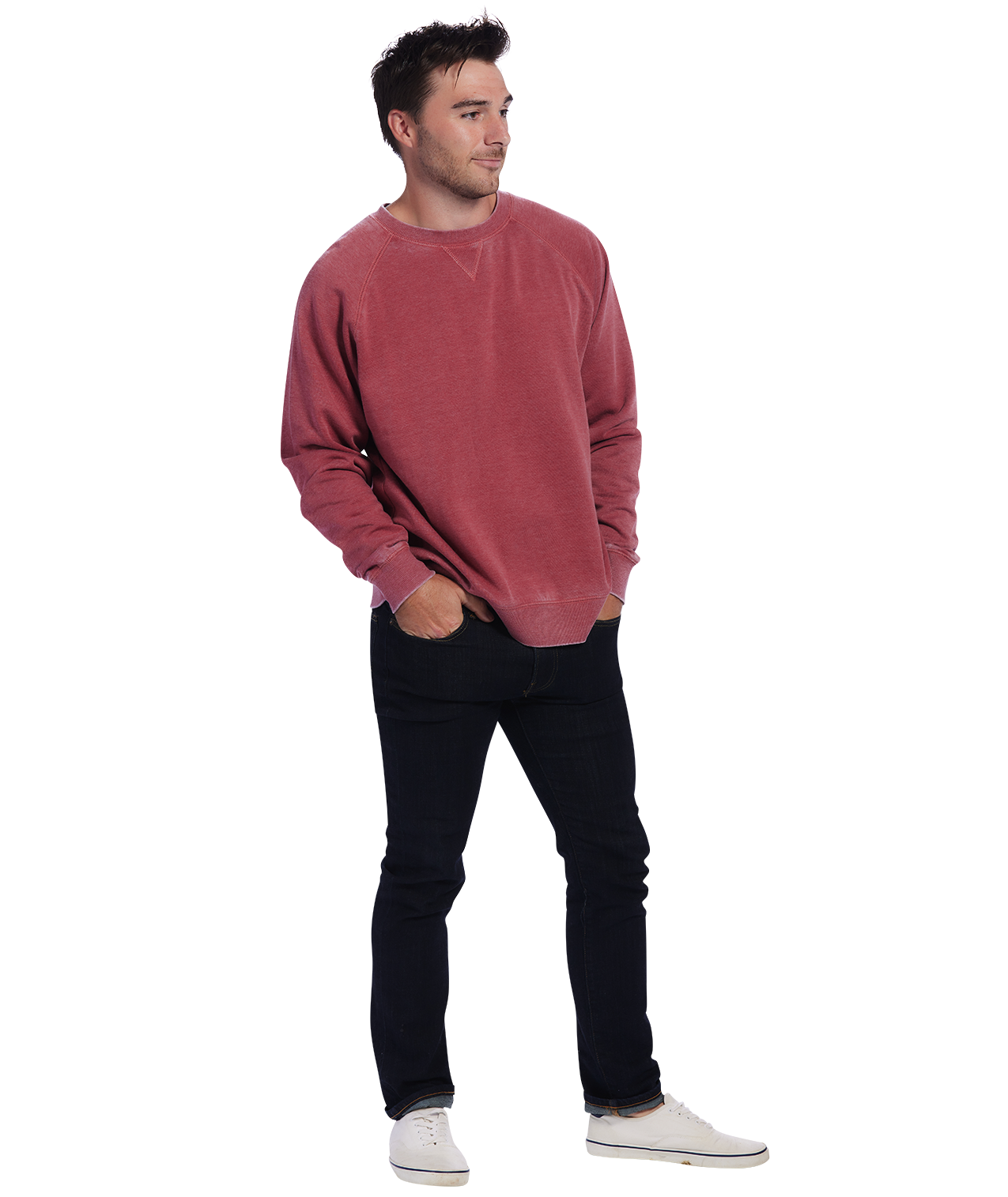 Adult Vintage Fleece Crew