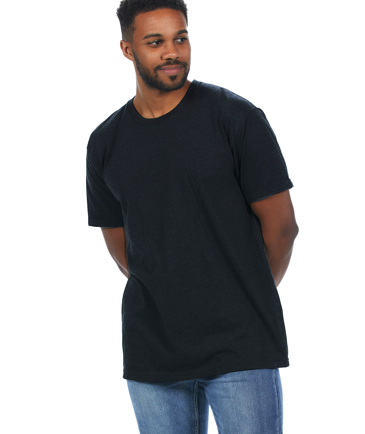 Unisex Fit Tubular Crew Neck Tee
