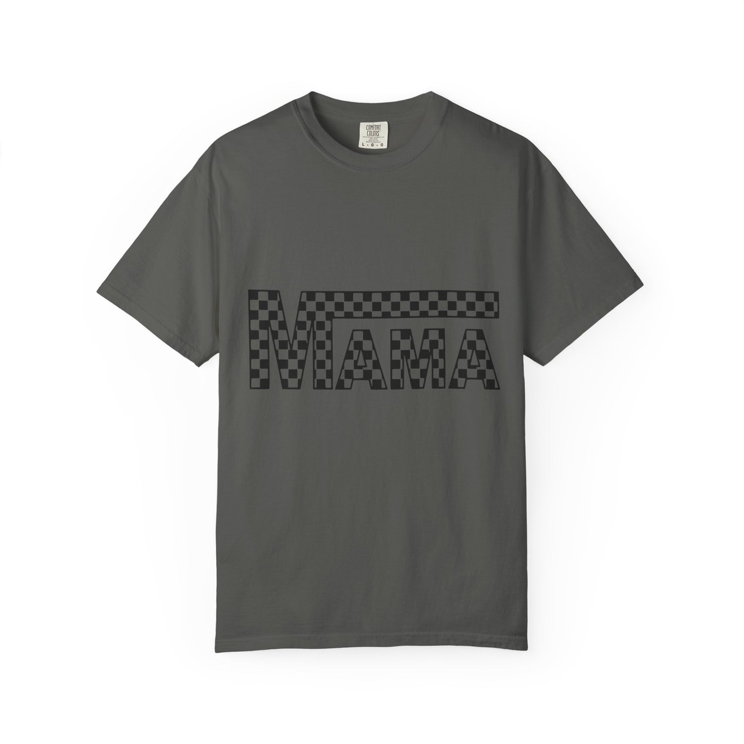 Mama Checkerboard T-Shirt for Moms, Gift for New Moms, Casual Tee, Mother’s Day Gift, Comfortable Everyday Wear