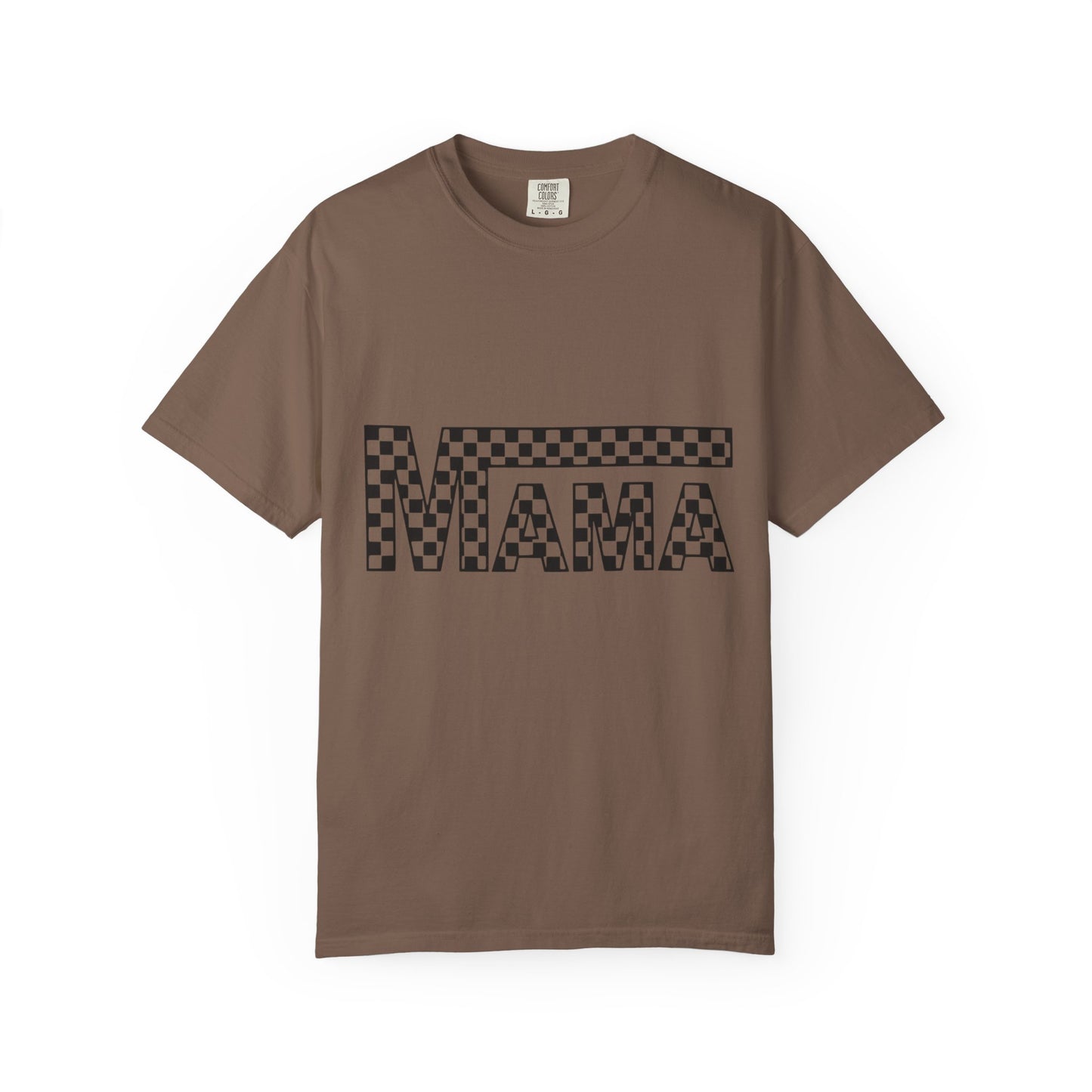 Mama Checkerboard T-Shirt for Moms, Gift for New Moms, Casual Tee, Mother’s Day Gift, Comfortable Everyday Wear