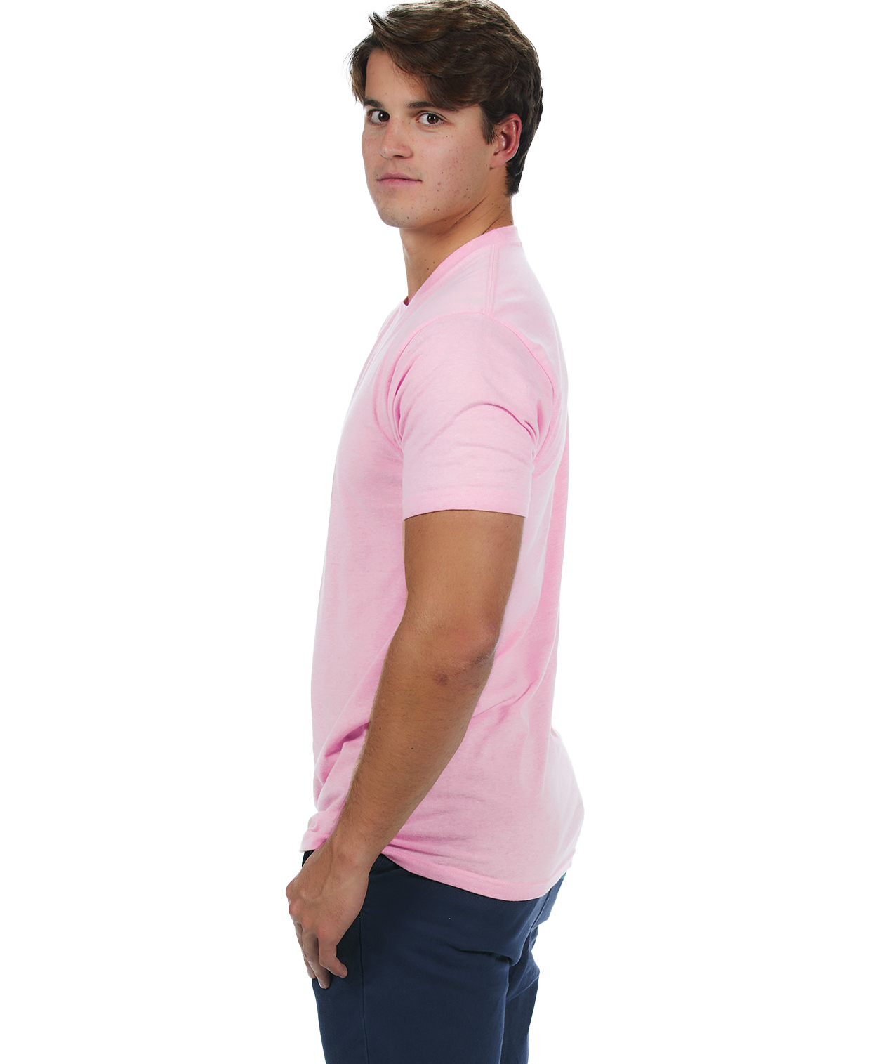Unisex Fit Tubular Crew Neck Tee