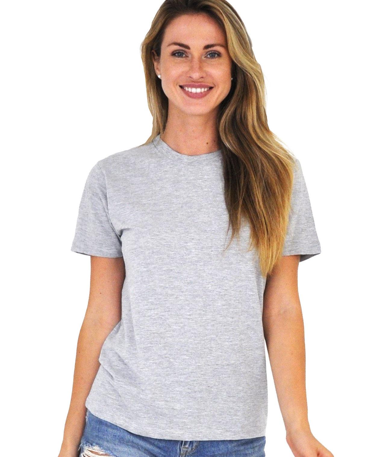 Unisex Fit Tubular Crew Neck Tee