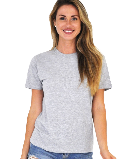 Unisex Fit Tubular Crew Neck Tee