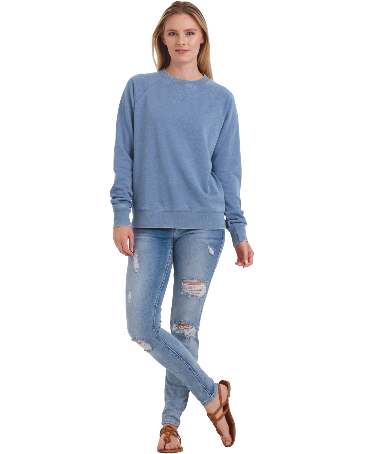 Adult Vintage Fleece Crew