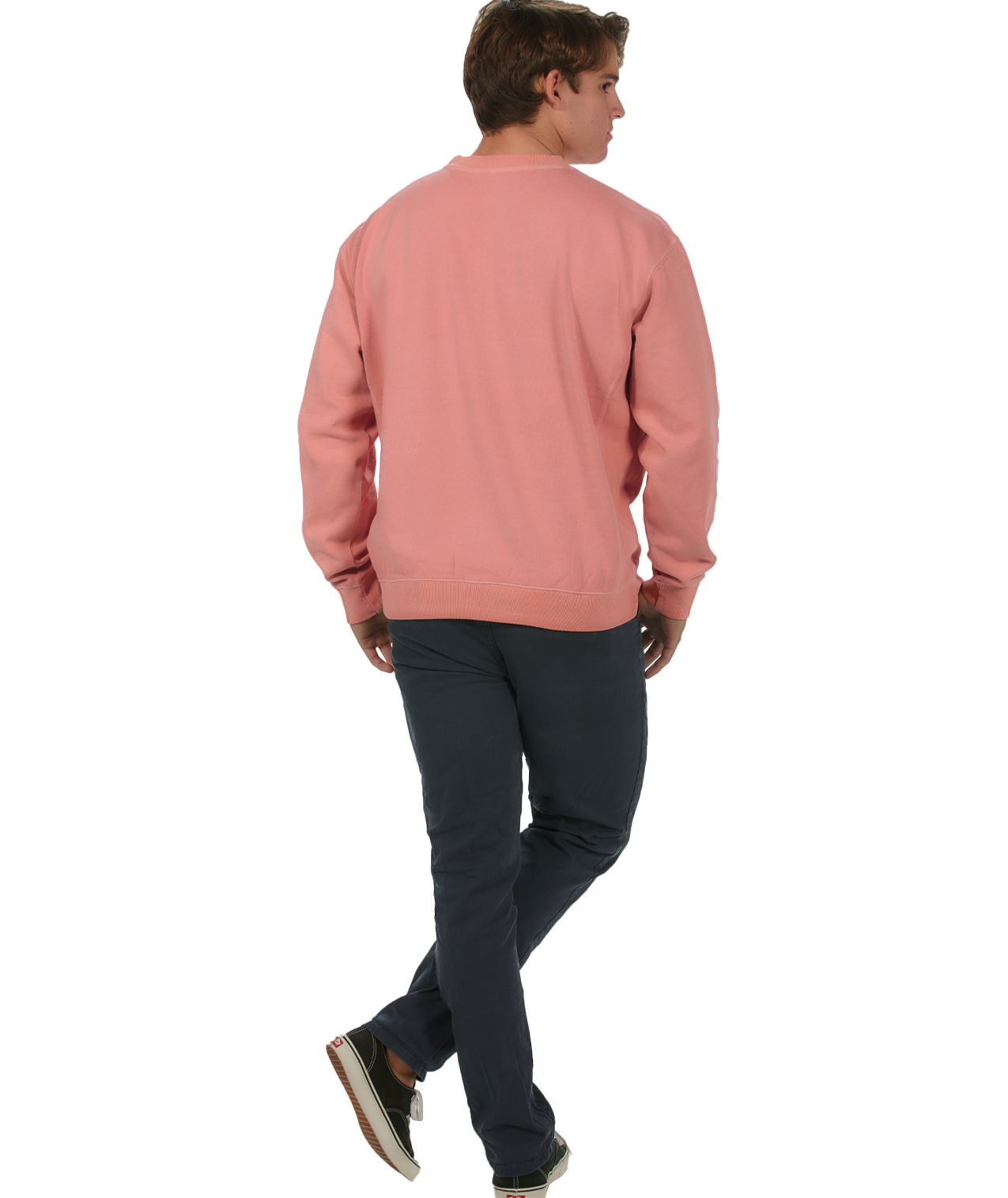 Unisex Garment Dyed Fleece Crew