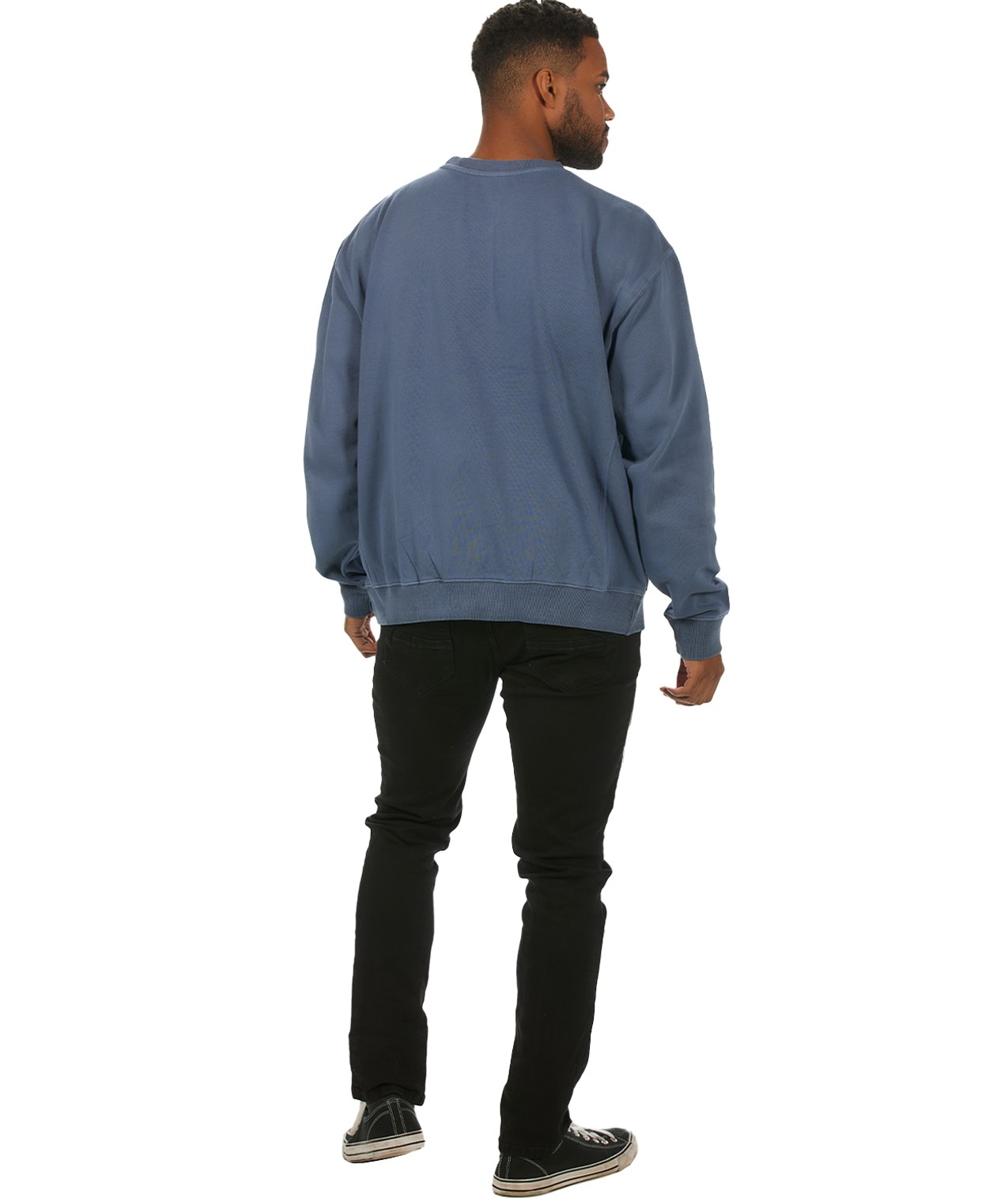 Unisex Garment Dyed Fleece Crew