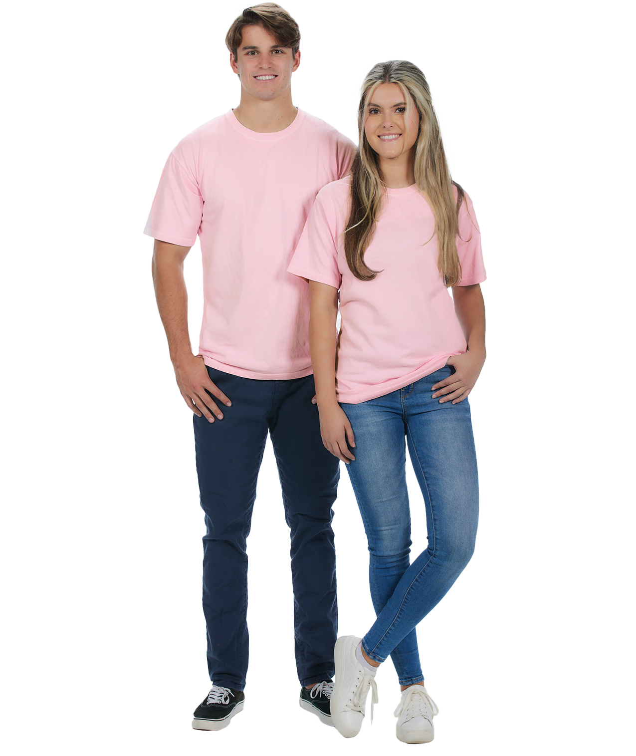 Unisex Fit Tubular Crew Neck Tee