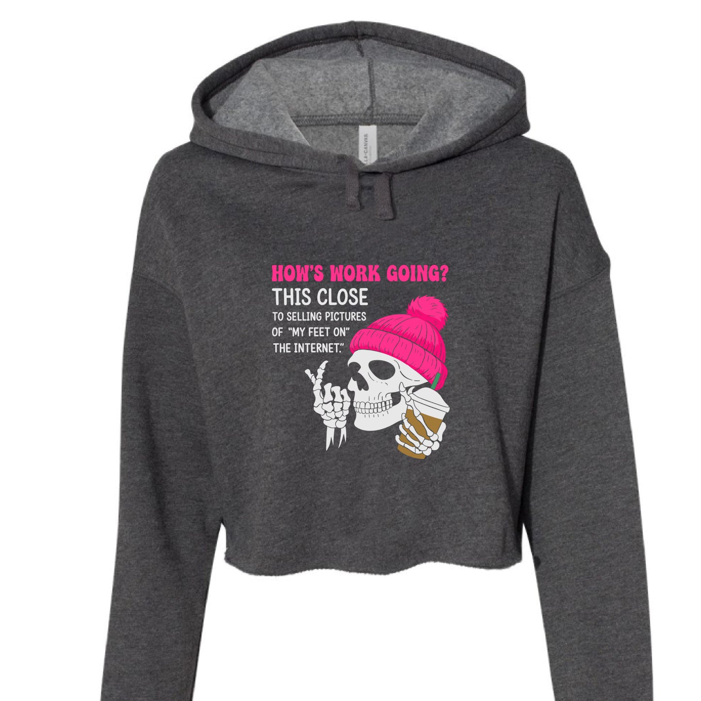 DARK GRY HEATHER - FRONT