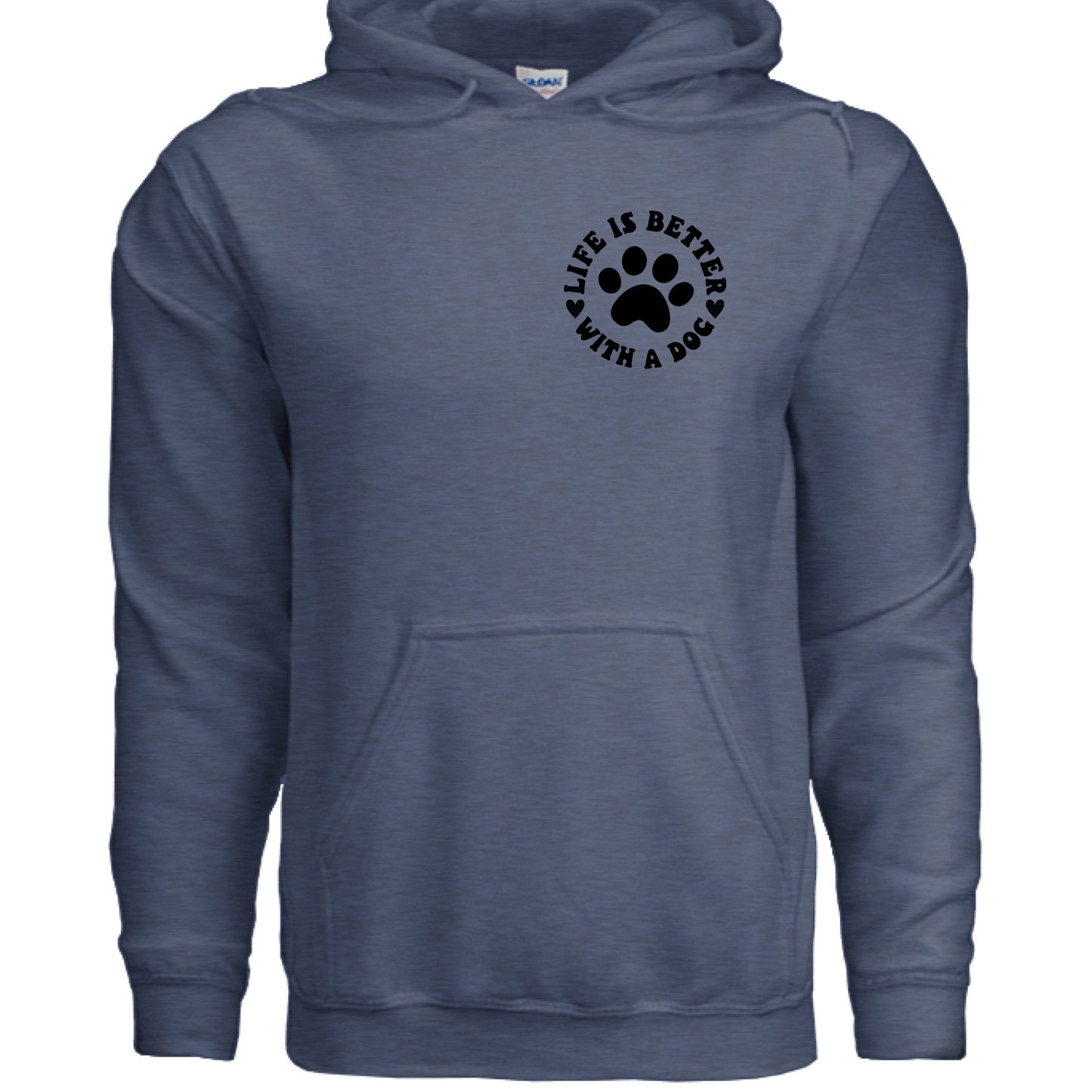 Heather Sport Dark Navy - FRONT
