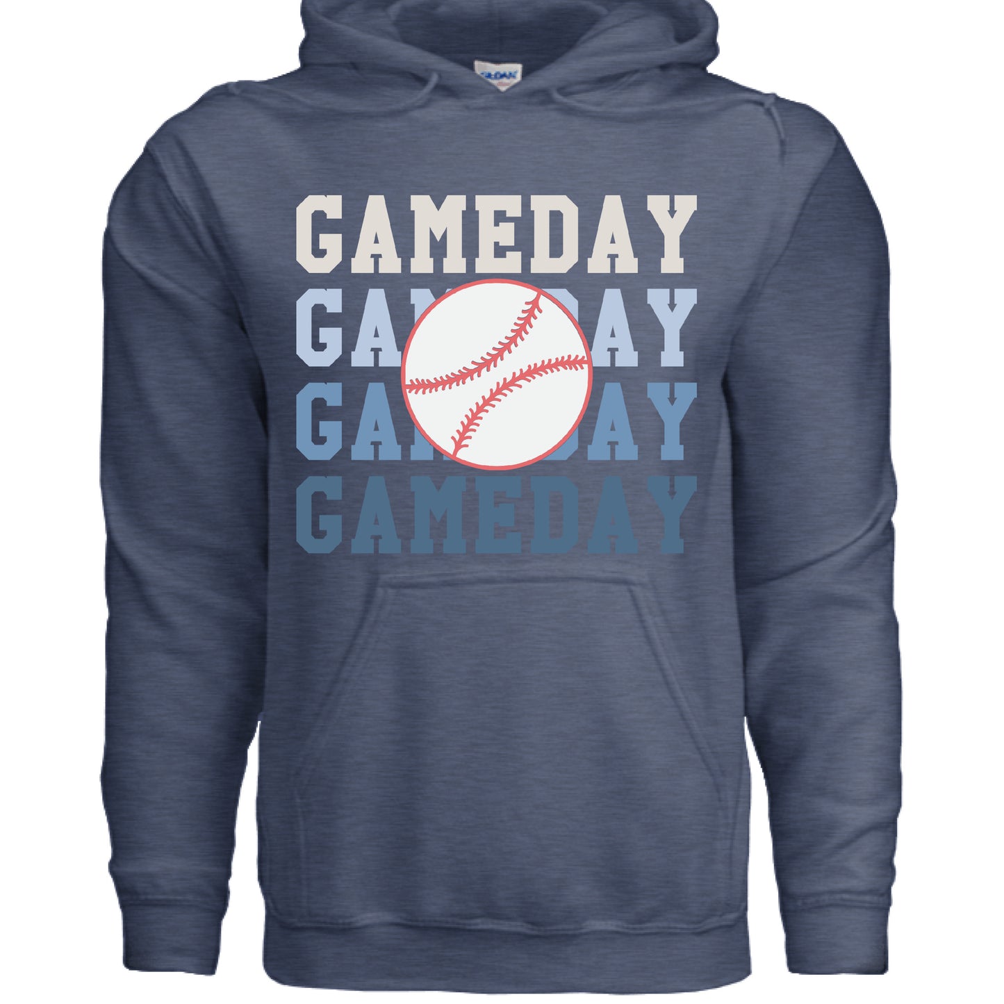 Heather Sport Dark Navy - FRONT