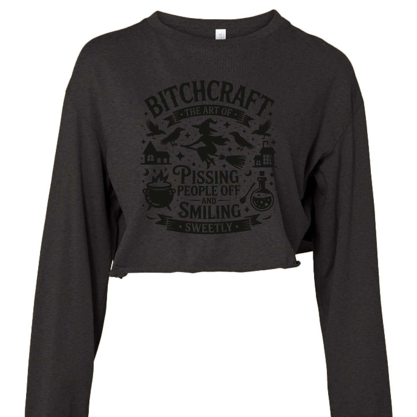 DARK GREY HEATHER - FRONT