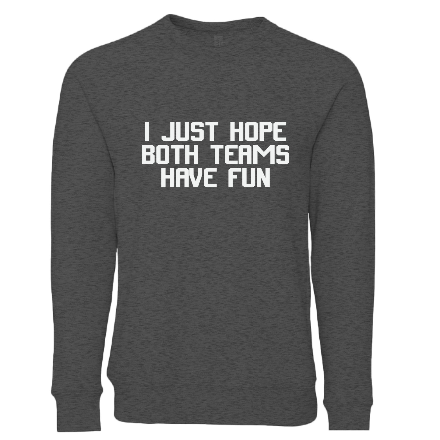 DARK GREY HEATHER - FRONT