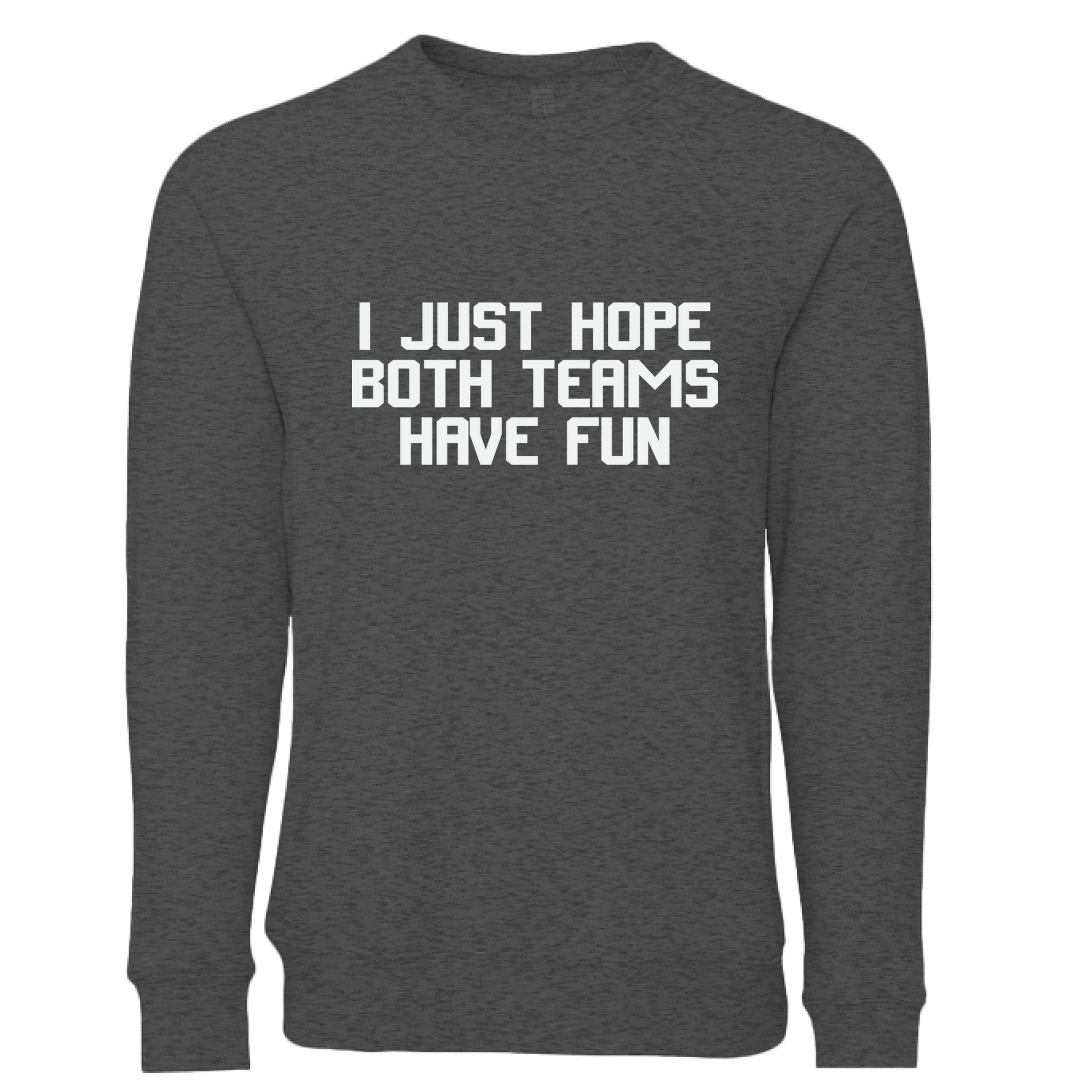 DARK GREY HEATHER - FRONT